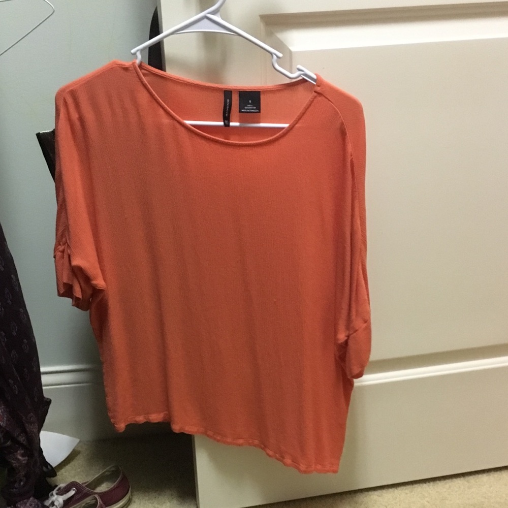 Orange New Directions Top